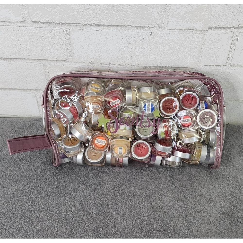 Lot of 79 Scentsy Testers Consultant Samples Minis Wax Melts Home Fragrance